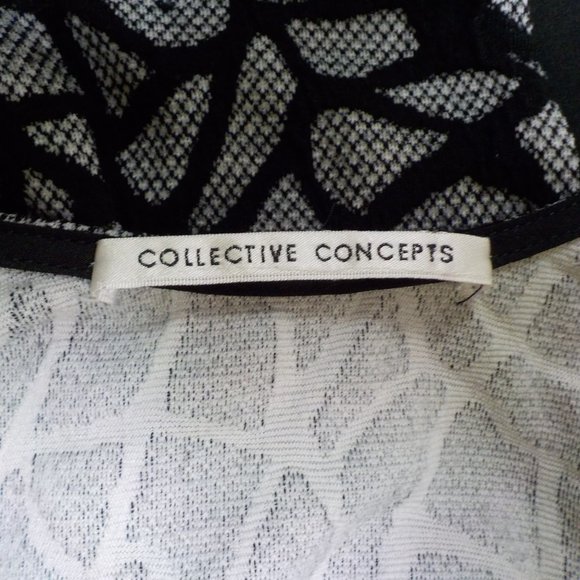 *Collective Concepts Paneled Sheath Dress- Size S - Picture 3 of 4